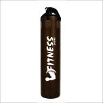 6FT Black D-Strap Punching Bag Without Chain Factory